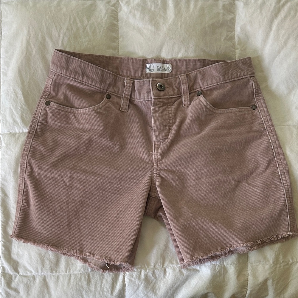 Carve Designs Mauve Denim Shorts